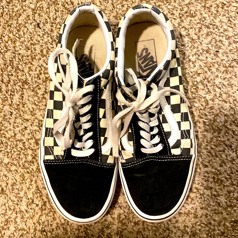 Checkerboard vans